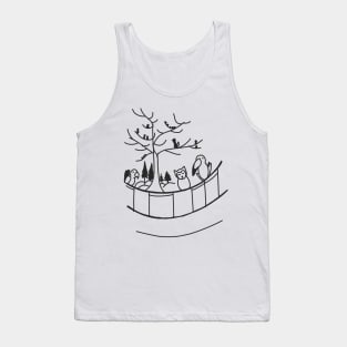 aviary party black version Tank Top